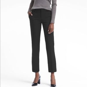 BANANAREPUBLIC: Straight-Fit Bi-Stretch Ankle Pant